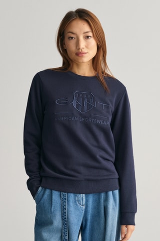 Sweat regular - Bleu marine