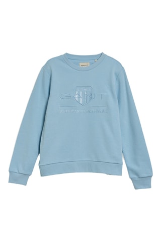 Sweat regular à capuche - Bleu clair