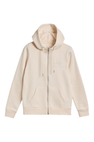 Sweat regular à capuche - Écru