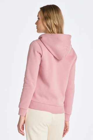 Sweat regular à capuche - Rose