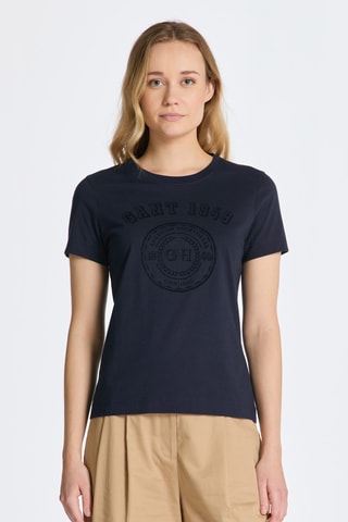 T-shirt regular - Bleu marine