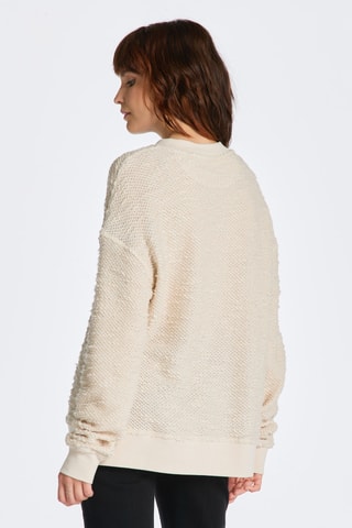 Sweat relaxed - Écru