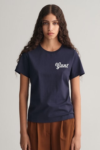 T-shirt regular - Bleu marine