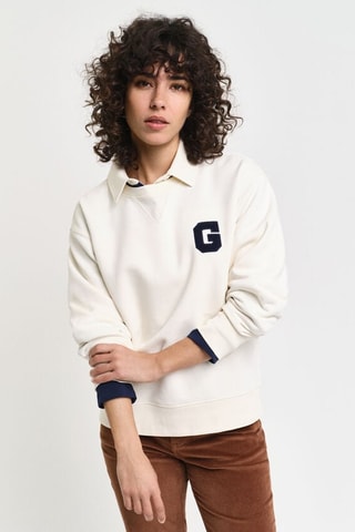 Sweat regular - Crème