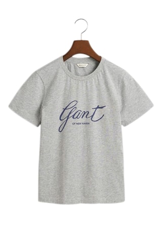 T-shirt regular - Gris clair