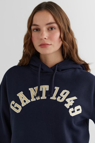 Sweat à capuche - Bleu marine