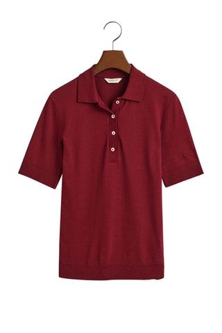 Polo regular - Bordeaux