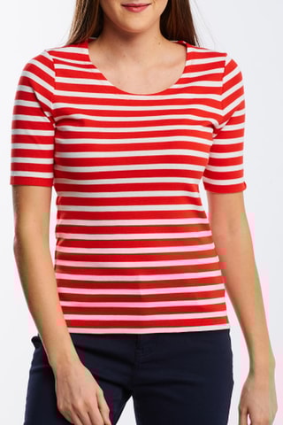 T-shirt slim - Bordeaux