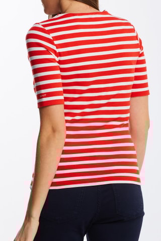 T-shirt slim - Bordeaux