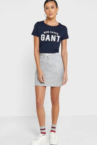 T-shirt relaxed - Bleu marine