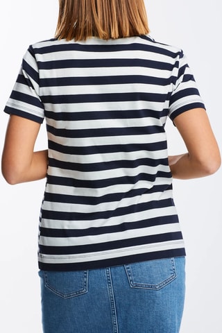 T-shirt relaxed - Bleu marine