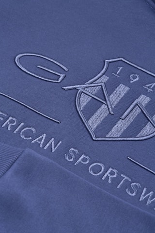 Sweat regular à capuche - Bleu