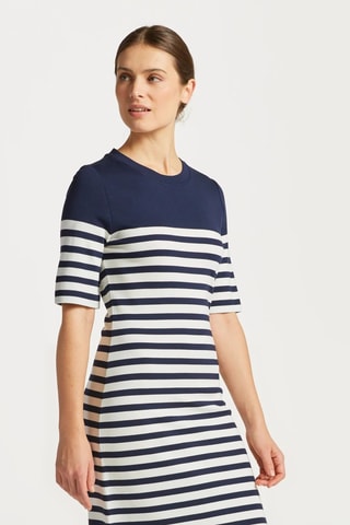 Robe droite relaxed - Bleu marine