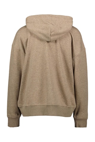 Sweat relaxed à capuche - Beige