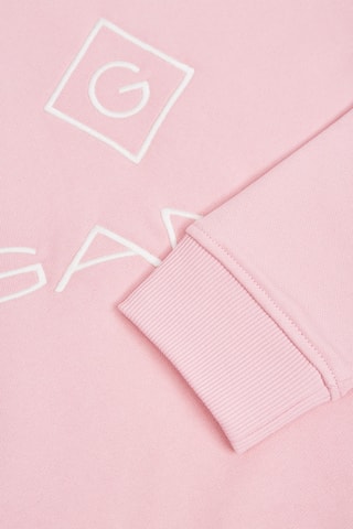 Sweat relaxed à capuche - Rose