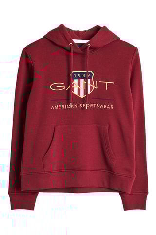 Sweat à capuche - Bordeaux