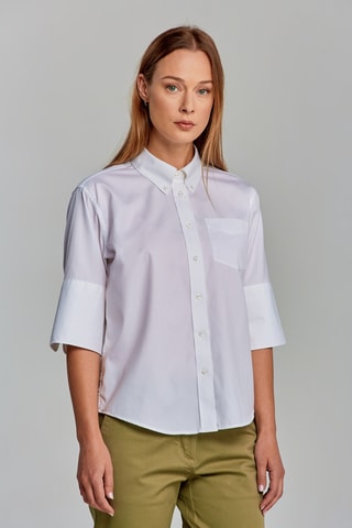 Chemise oversize - Blanc