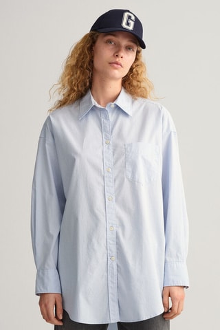 Chemise oversize - Bleu clair