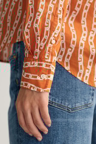 Chemise regular - Orange