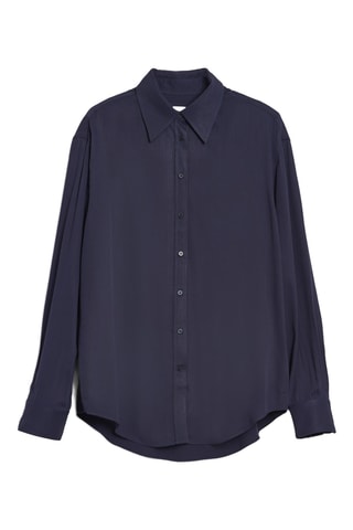 Chemise relaxed - Bleu marine