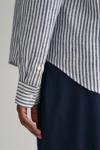 Chemise regular en lin - Blanc