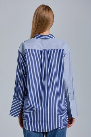 Chemise relaxed - Bleu