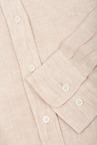Chemise relaxed en lin - Beige