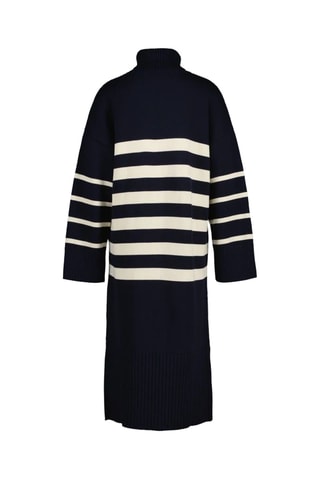 Robe pull relaxed - Bleu marine
