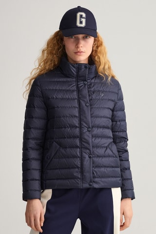 Doudoune slim - Bleu marine