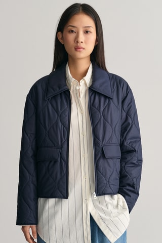 Veste relaxed - Bleu marine