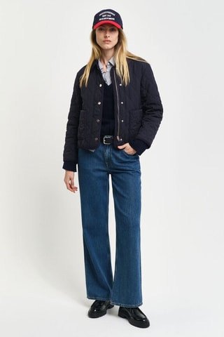 Doudoune regular - Bleu marine