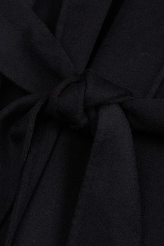 Manteau relaxed en laine - Noir