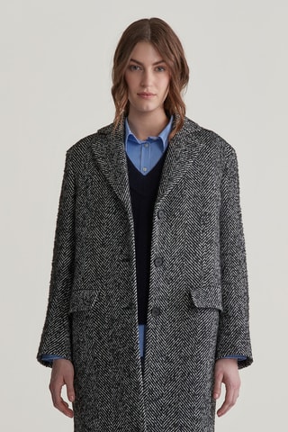 Manteau relaxed - Gris