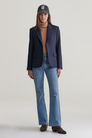 Veste slim - Bleu marine