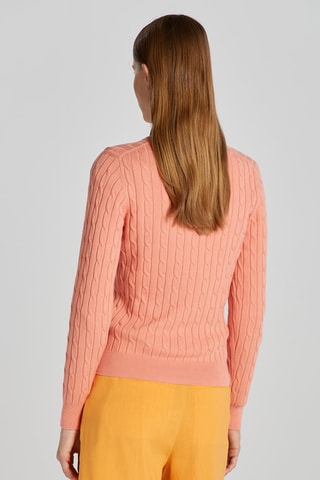 Pull slim en laine - Rose