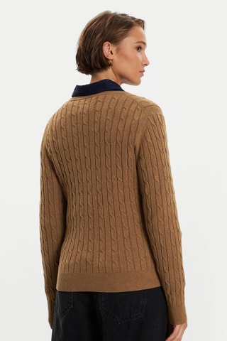 Pull slim - Marron