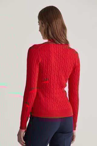 Pull slim - Rouge