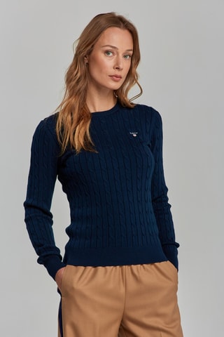 Pull slim - Bleu marine