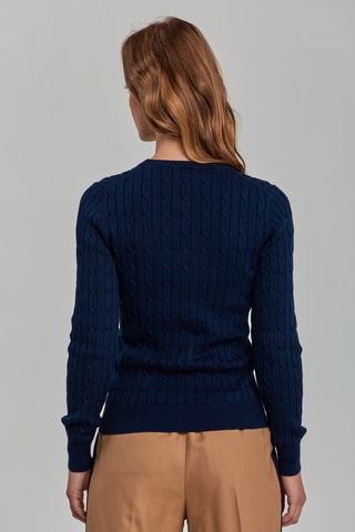 Pull slim - Bleu marine
