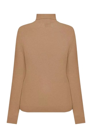 Pull regular en laine - Beige