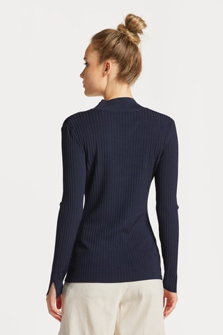 Pull slim - Bleu marine