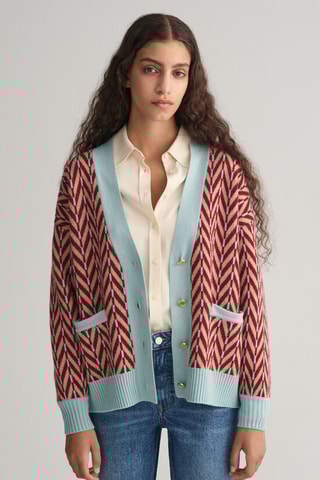 Gilet relaxed en laine - Bleu clair