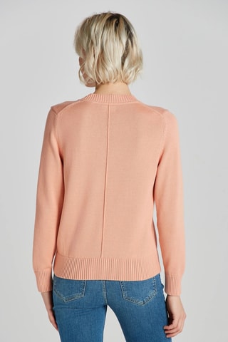 Pull en coton biologique - Saumon