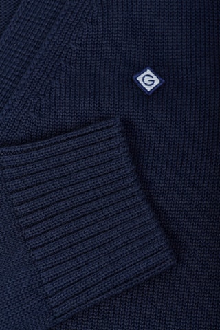 Gilet en coton biologique - Bleu marine