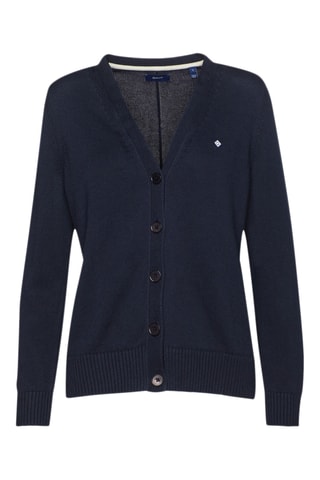 Gilet en coton biologique - Bleu marine