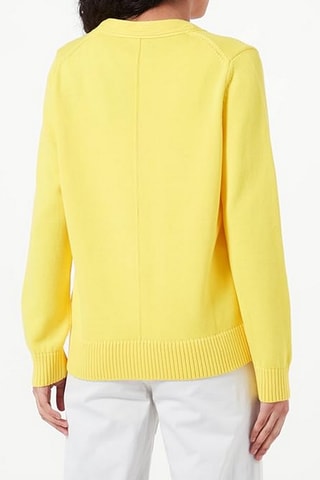 Gilet en coton biologique - Jaune