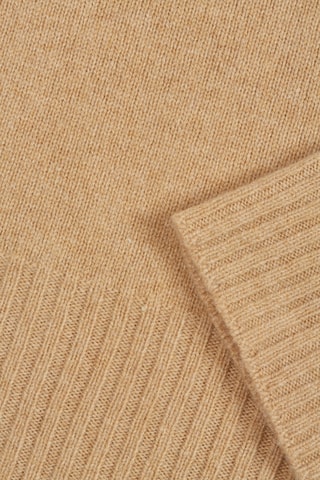 Pull relaxed en laine - Beige