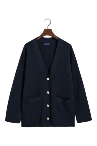 Gilet oversize - Bleu marine