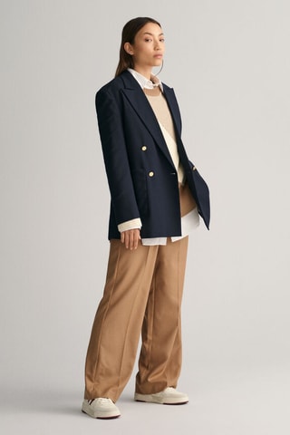 Pull relaxed en coton biologique - Beige