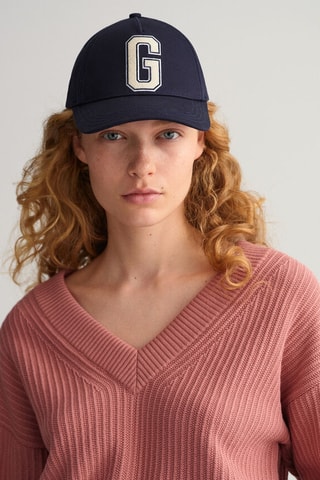 Pull relaxed en coton biologique - Rose